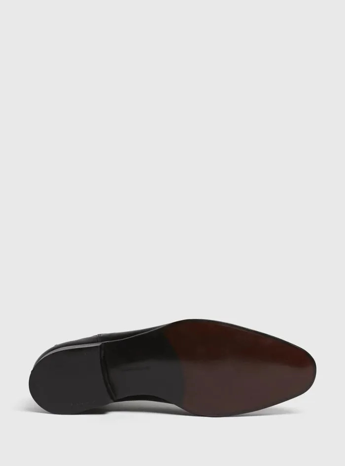 Men Paul Stuart Boots Leather Half Chelsea Boot Chestnut Brown Men Paul Stuart Boots Leather Half Chelsea Boot Chestnut Brown