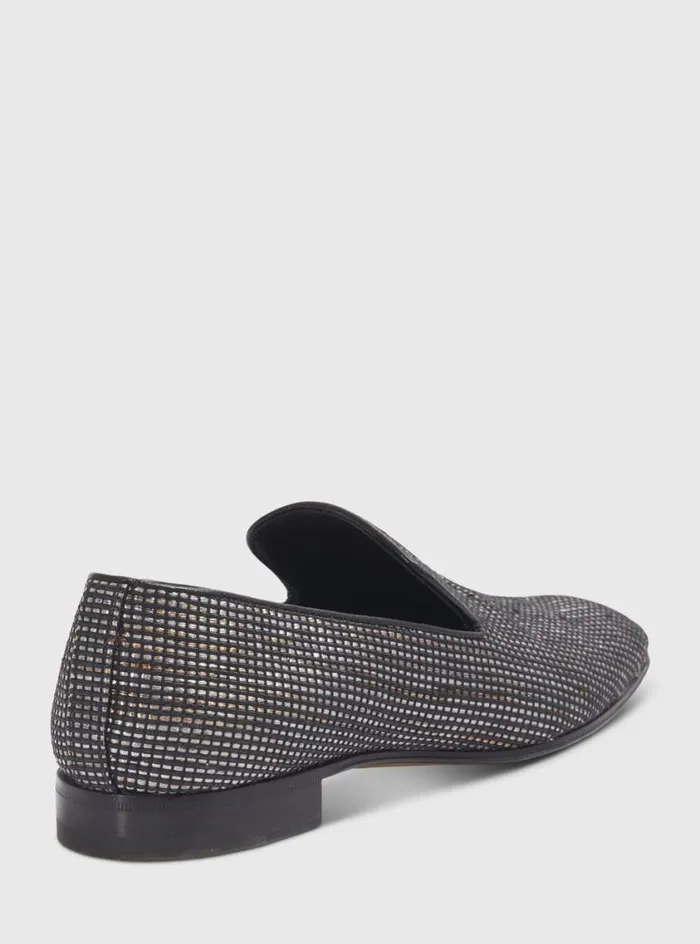 Men Paul Stuart Evening Harrier Metallic Formal SlipOn Black Men Paul Stuart Evening Harrier Metallic Formal SlipOn Black