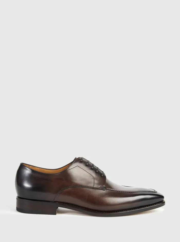Men Paul Stuart Laceups and Oxfords Gaeta Leather Derby Expresso Calf