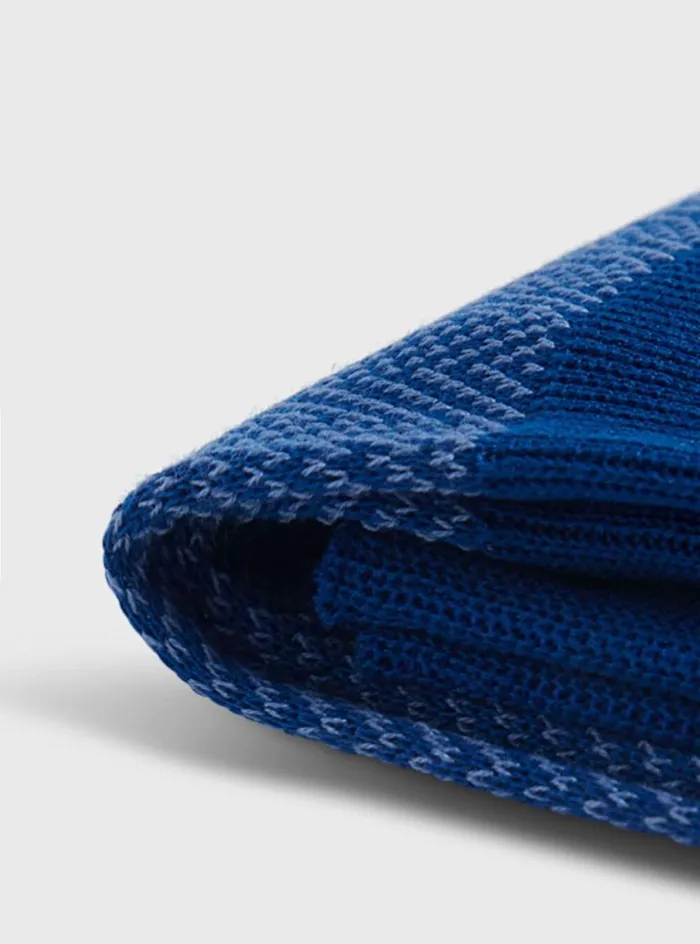 Men Paul Stuart Socks Cotton Herringbone Sock Royal Blue