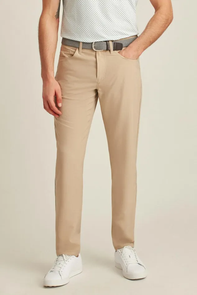 Men Performance Link 5Pocket Pants Khaki Heather Bonobos 5Pocket Pants