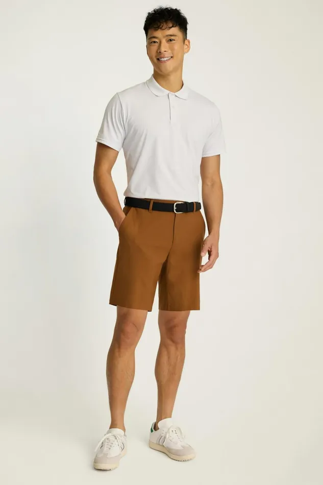 Men Performance Link Shorts Dachshund Brown Bonobos Casual Shorts