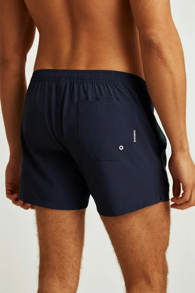 Men Riviera Recycled Swim Trunks Maritime Blue Bonobos Swim Trunks