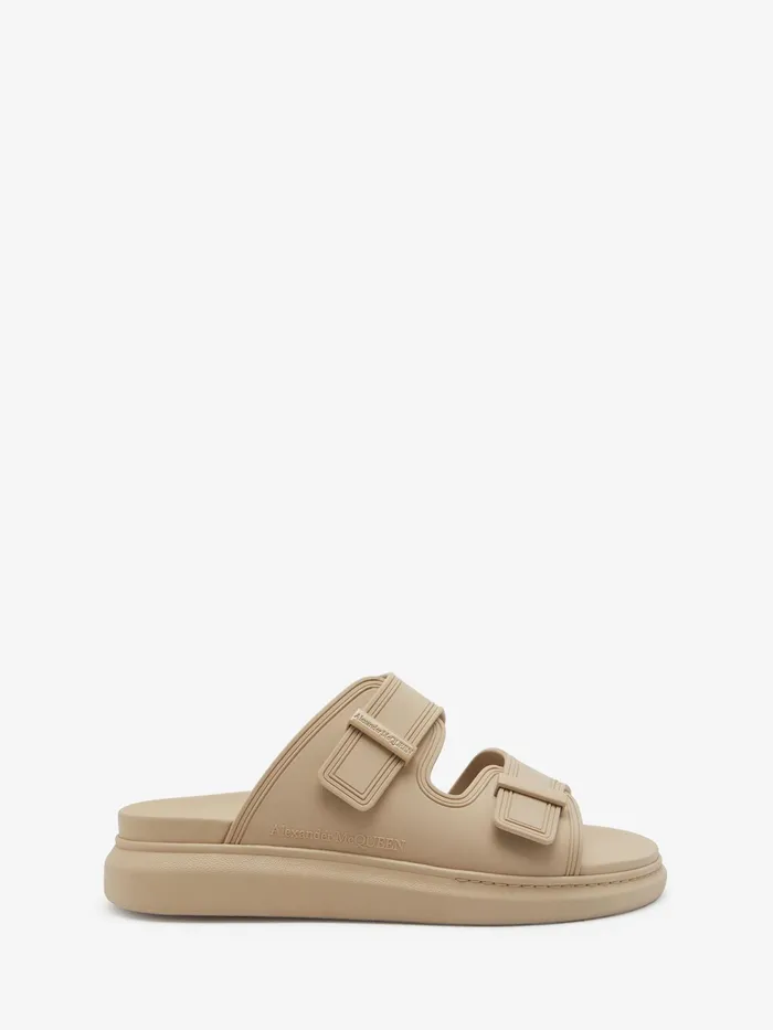 Men Sandals And Slides Alexander McQueen Hybrid Slide Beige