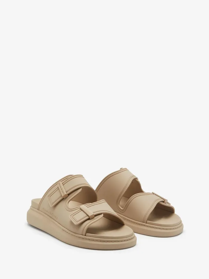 Men Sandals And Slides Alexander McQueen Hybrid Slide Beige