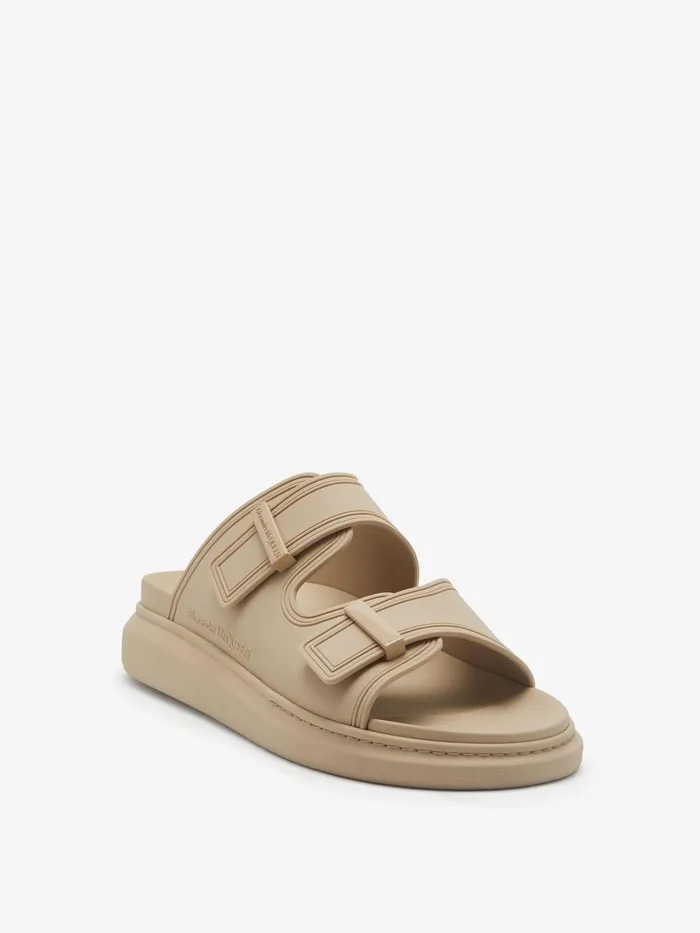 Men Sandals And Slides Alexander McQueen Hybrid Slide Beige