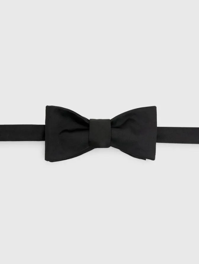 Men Scarves and Ties John Varvatos BONI BOWTIE Black