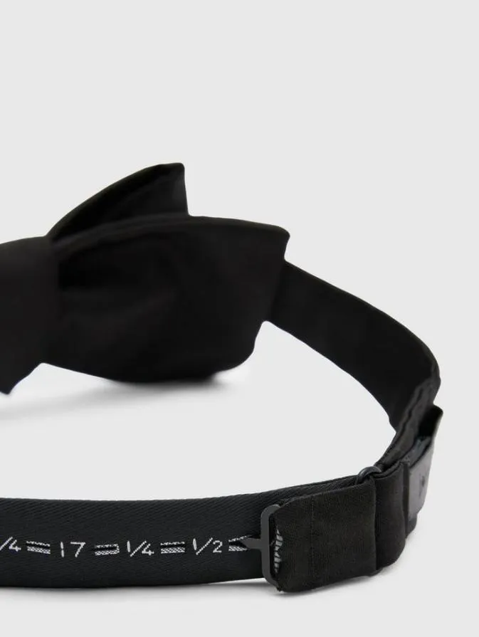 Men Scarves and Ties John Varvatos BONI BOWTIE Black
