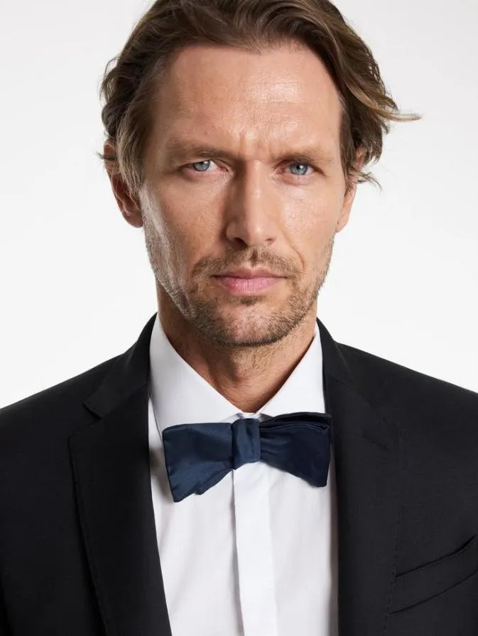 Men Scarves and Ties John Varvatos BONI BOWTIE Navy