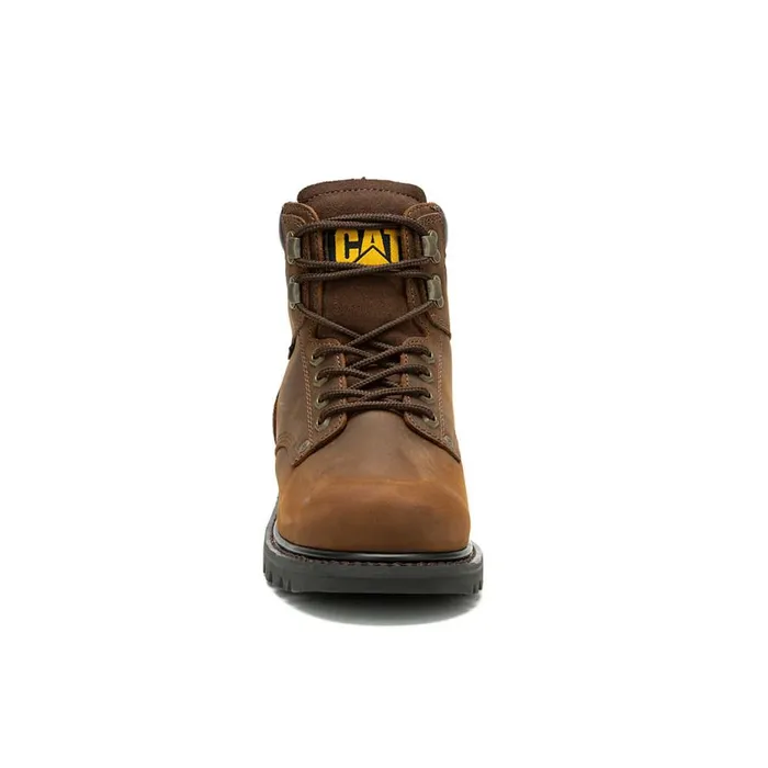 Men Second Shift Waterproof Work Boot Cat Footwear Boots