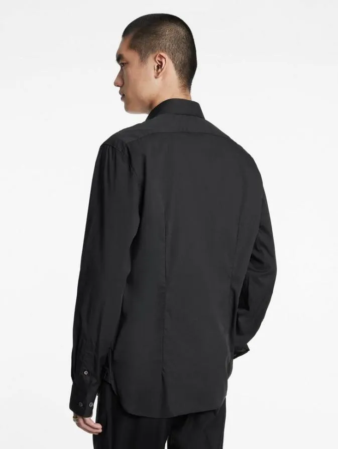 Men Shirts John Varvatos HENDRIX DRESS SHIRT Black