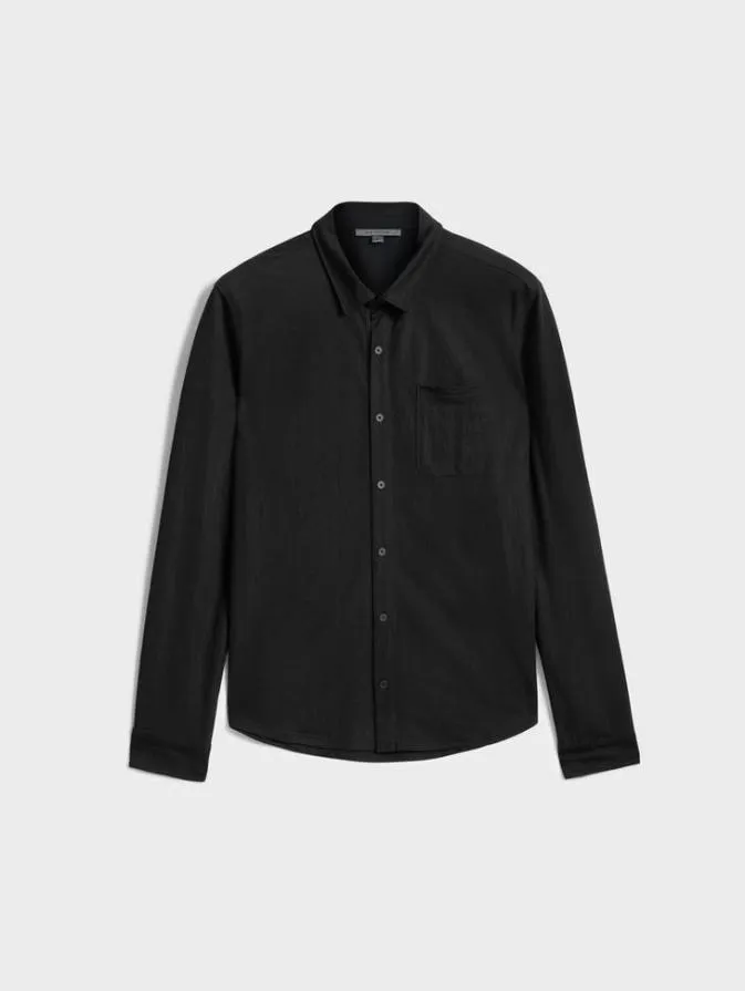 Men Shirts John Varvatos MCGILES SHIRT Black