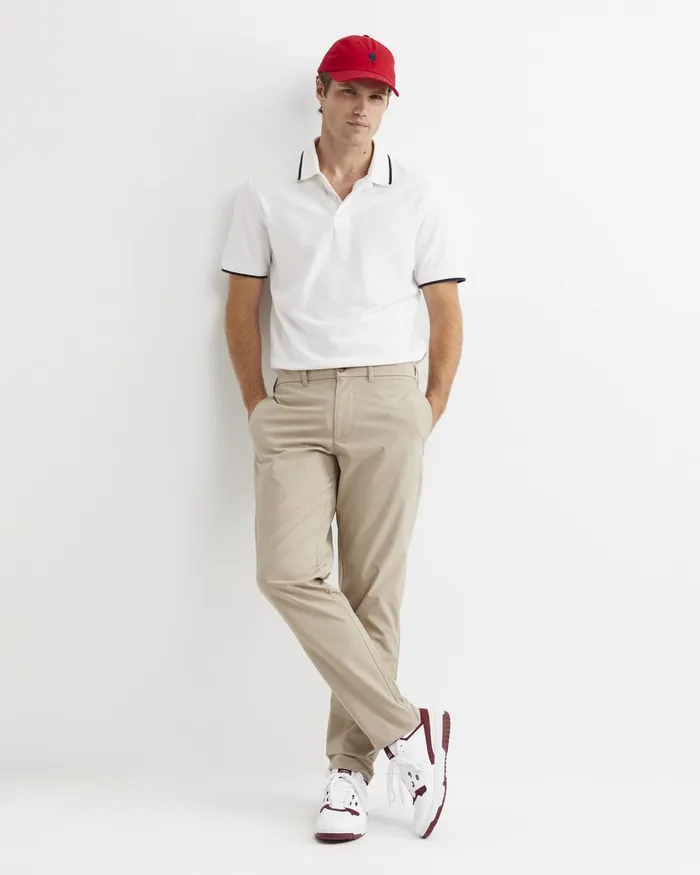 Men Sportscraft Pants Newport Travel Pant Tan