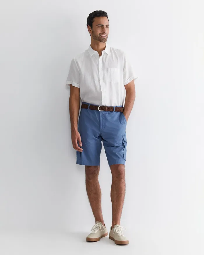 Men Sportscraft Shorts Cargo Short Aged Blue