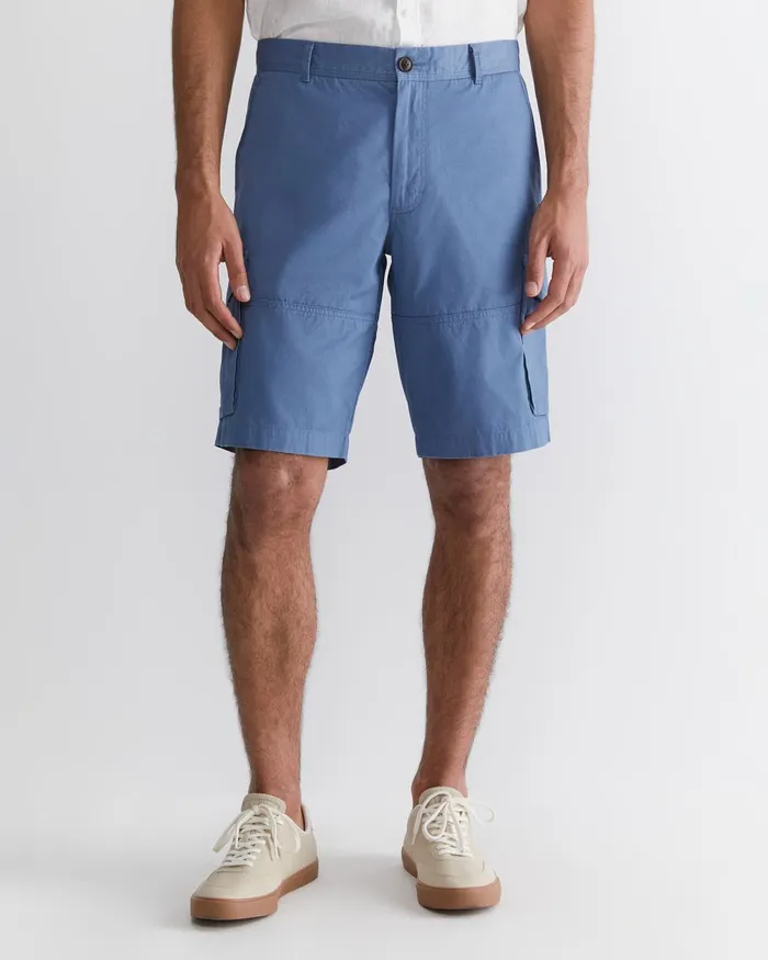 Men Sportscraft Shorts Cargo Short Aged Blue