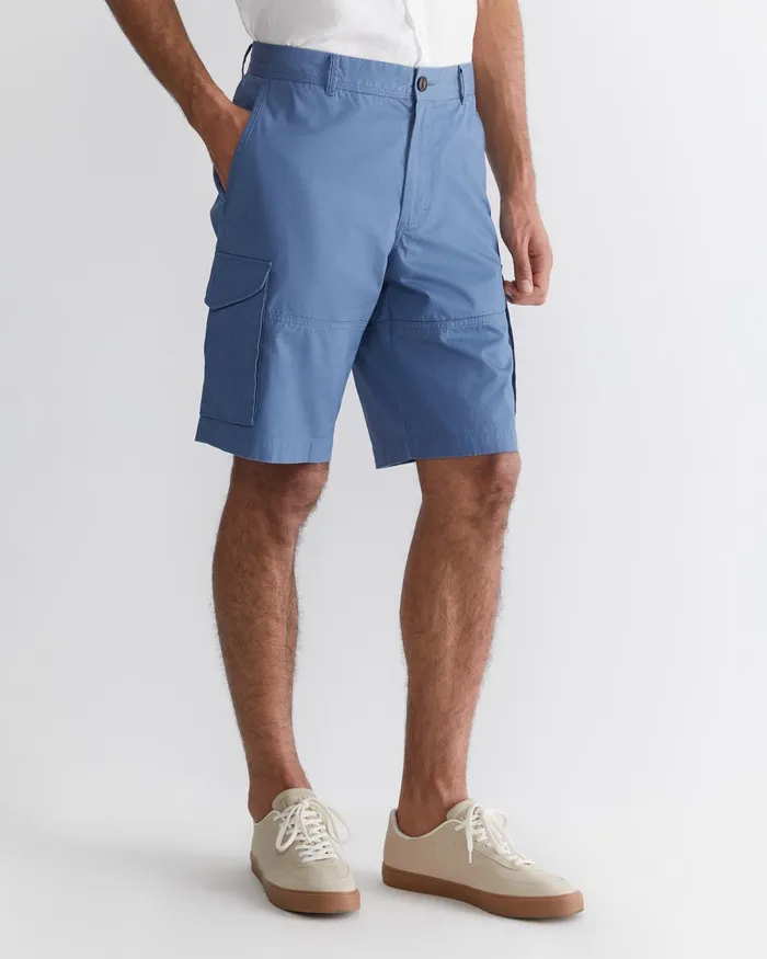 Men Sportscraft Shorts Cargo Short Aged Blue