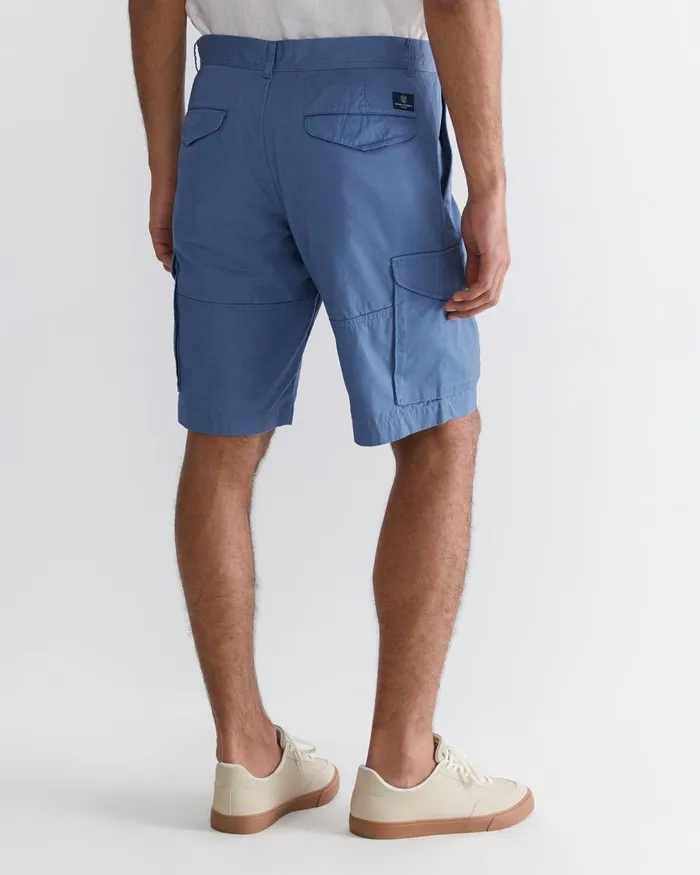 Men Sportscraft Shorts Cargo Short Aged Blue