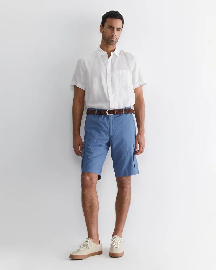 Men Sportscraft Shorts Cargo Short Aged Blue