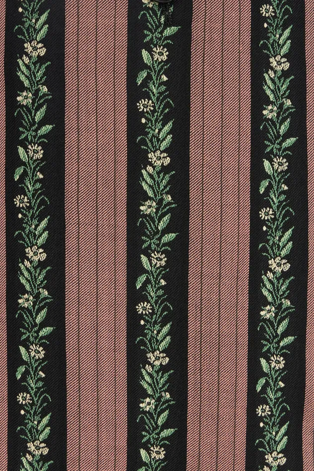 Men Striped Floral Jacquard Trousers Etro Trousers
