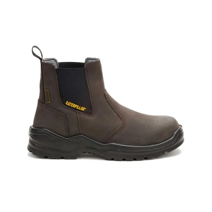 Men Striver Chelsea Waterproof Steel Toe Work Boot Cat Footwear Boots