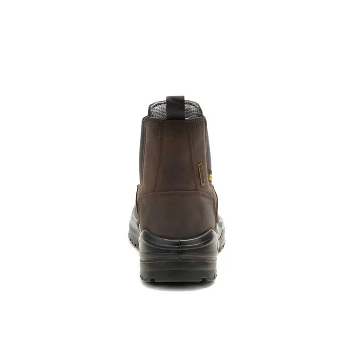 Men Striver Chelsea Waterproof Steel Toe Work Boot Cat Footwear Boots