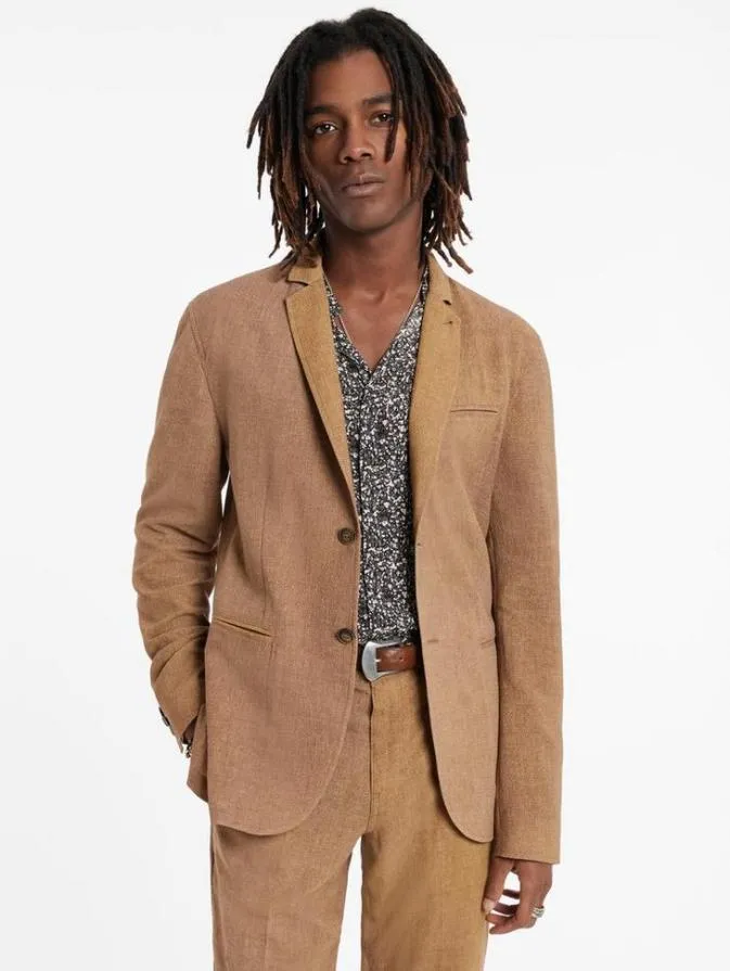 Men Suit Jackets John Varvatos ALLEN JACKET Clay