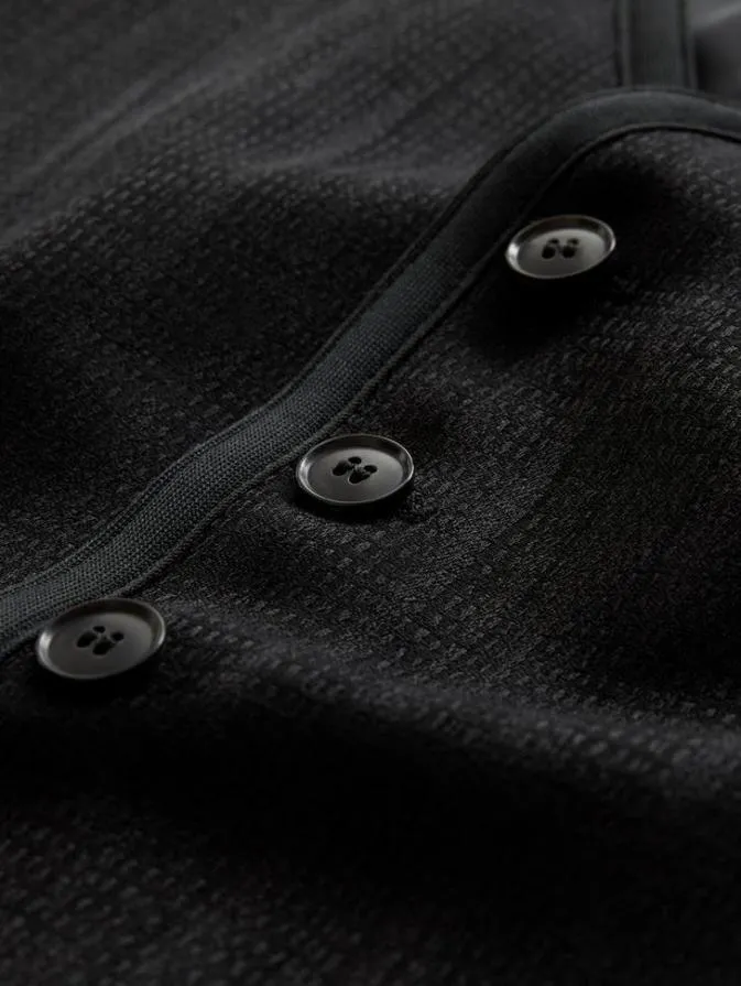 Men Suit Jackets John Varvatos DAVIE VEST Black