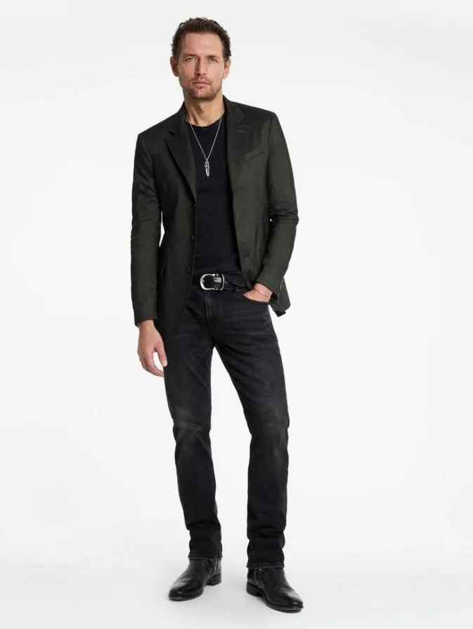 Men Suit Jackets John Varvatos LAURENTON JACKET Kelp