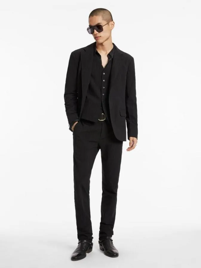Men Suit Jackets John Varvatos RIND JACKET Black