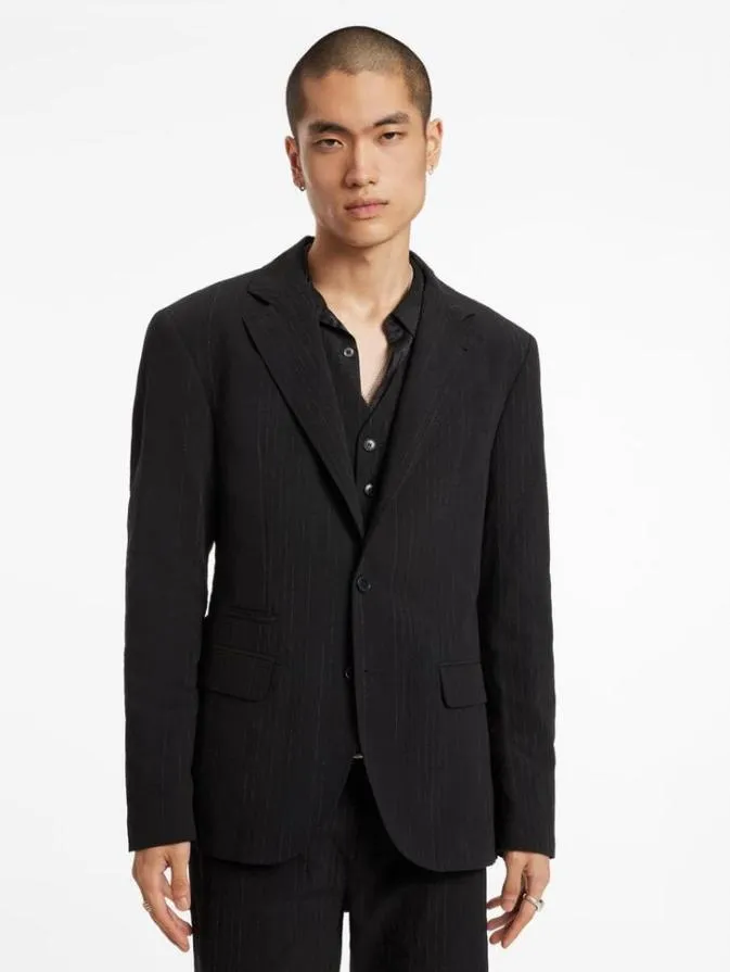 Men Suit Jackets John Varvatos RIND JACKET Black