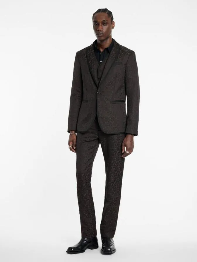 Men Suit Jackets John Varvatos WALLACE JACKET Charcoal Grey