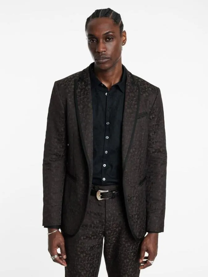 Men Suit Jackets John Varvatos WALLACE JACKET Charcoal Grey