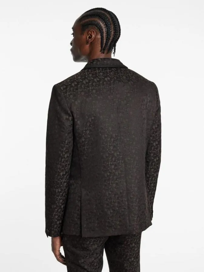 Men Suit Jackets John Varvatos WALLACE JACKET Charcoal Grey