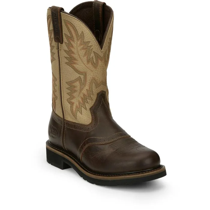 MEN Superintendent 11034 Work Golden Justin Boots Work