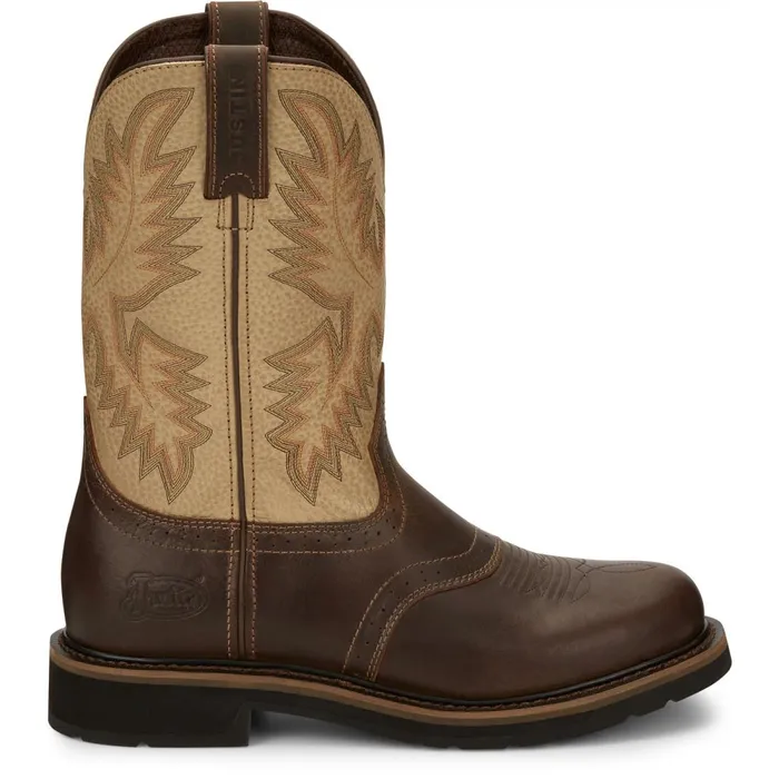 MEN Superintendent 11034 Work Golden Justin Boots Work
