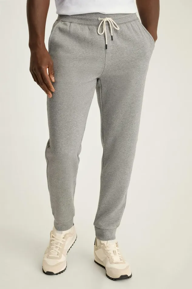 Men Supersoft Fleece Sweatpant Heather Grey Bonobos Joggers and Athleisure