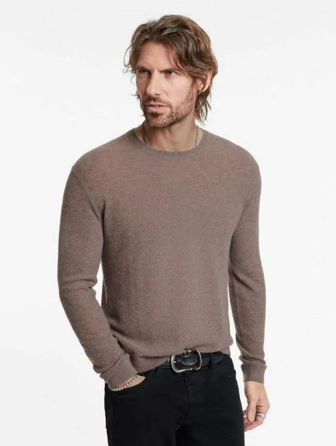 Men Sweaters John Varvatos ALESSIO CREWNECK SWEATER Celedon