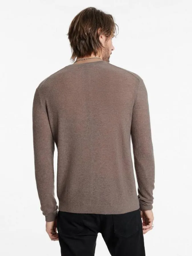 Men Sweaters John Varvatos ALESSIO CREWNECK SWEATER Celedon