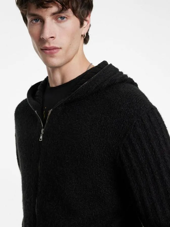 Men Sweaters John Varvatos CATHERINE HOODIE Black