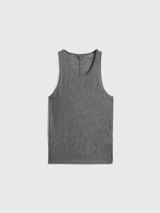 Men TShirts John Varvatos BROOME TANK Grey Stone