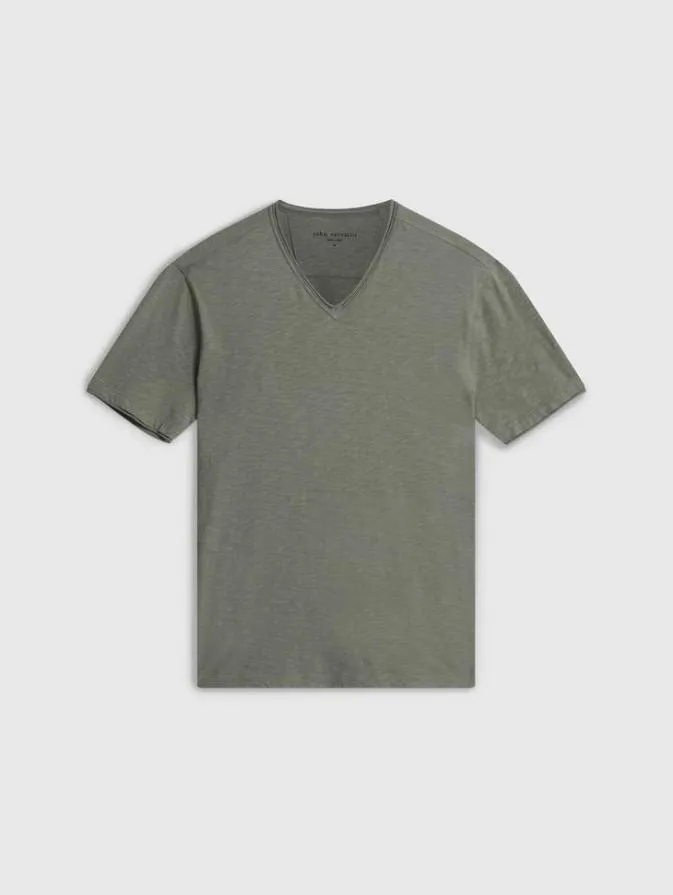 Men TShirts John Varvatos MILES VNECK Arsenic