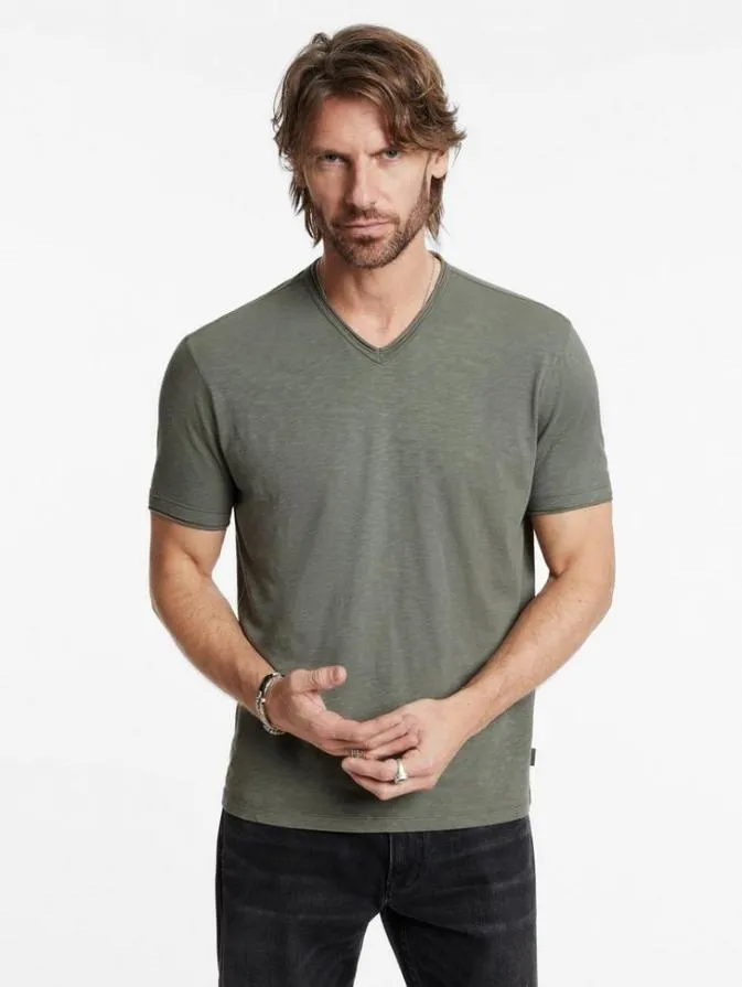 Men TShirts John Varvatos MILES VNECK Arsenic