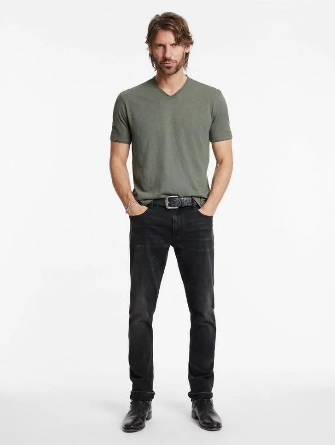 Men TShirts John Varvatos MILES VNECK Arsenic