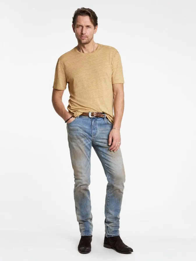 Men TShirts John Varvatos MOTT CREW Light Khaki