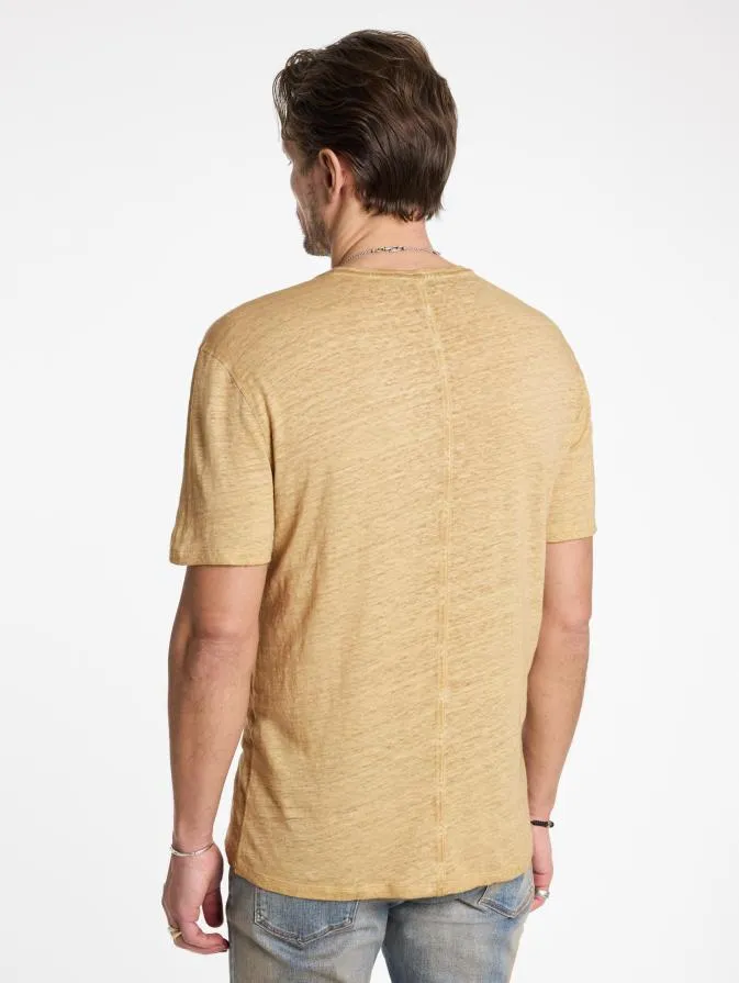 Men TShirts John Varvatos MOTT CREW Light Khaki