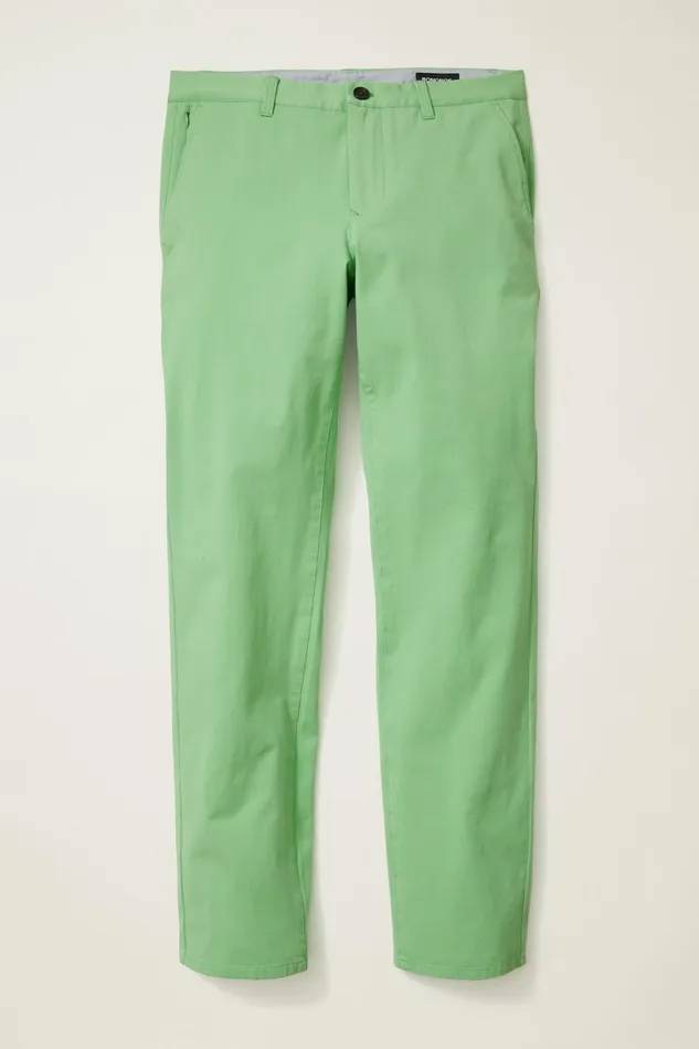 Men The Chino 20 Light Grass Green Bonobos Chinos