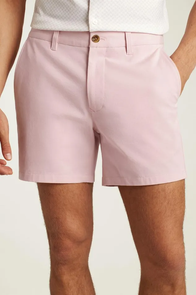 Men The Chino Short 20 Chalk Pink Bonobos Chino Shorts