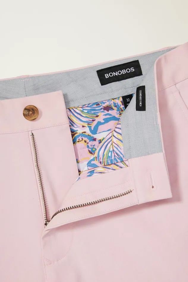 Men The Chino Short 20 Chalk Pink Bonobos Chino Shorts
