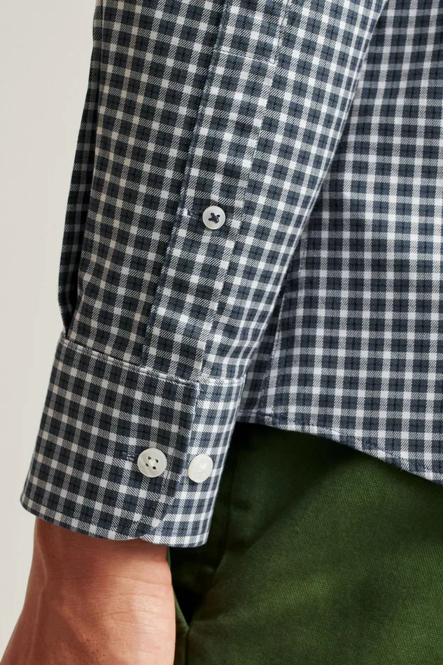 Men The Desk To Dinner Shirt Blue Caspian Check Bonobos Business Casual Shirts