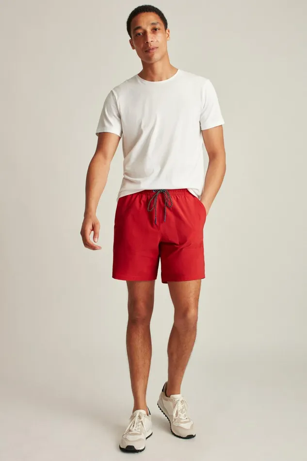 Men The Rec Short Urban Red Bonobos Casual Shorts